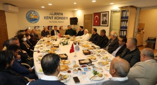 Alanya Kent Konseyi'nde yoğun gündem