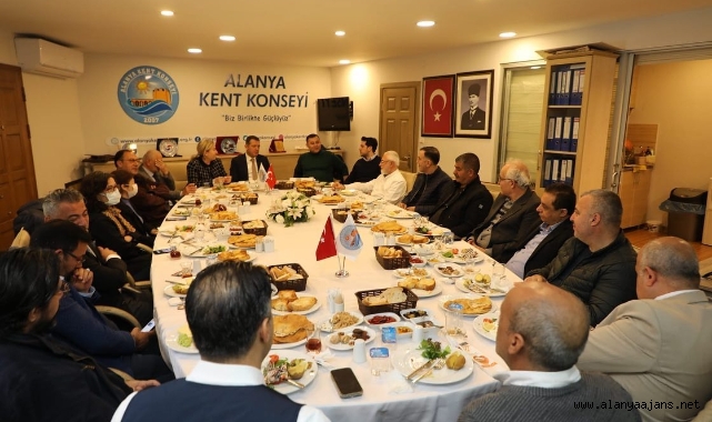 Alanya Kent Konseyi'nde yoğun gündem