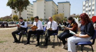 ALKÜ'de kitap okuma etkinliği