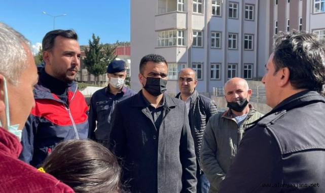 Başkan Toklu’dan hasar tespit çalışması