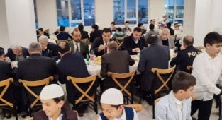 Başkan Yücel ve kurum müdürlerinden hafızlık öğrencilerine ziyaret