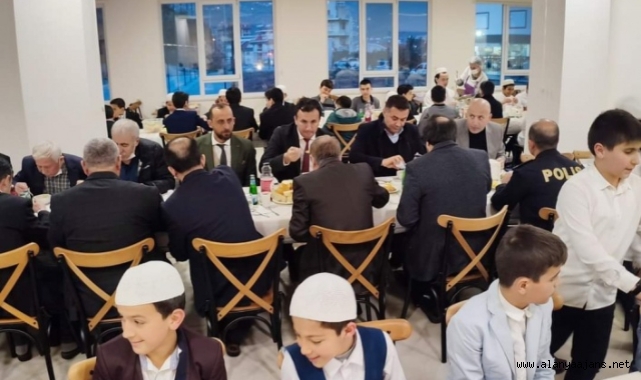 Başkan Yücel ve kurum müdürlerinden hafızlık öğrencilerine ziyaret