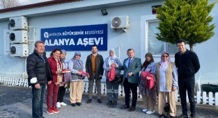 Aşevinin emekçilerinden büyük özveri