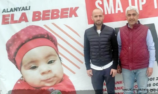 Karaca çiftinden Ela bebeğe destek