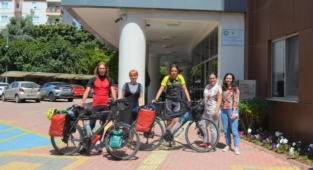 Afrika'ya giderken Alanya'da mola verdiler