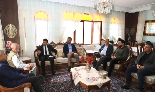 AK Parti Alanya'dan vefa ziyaretleri
