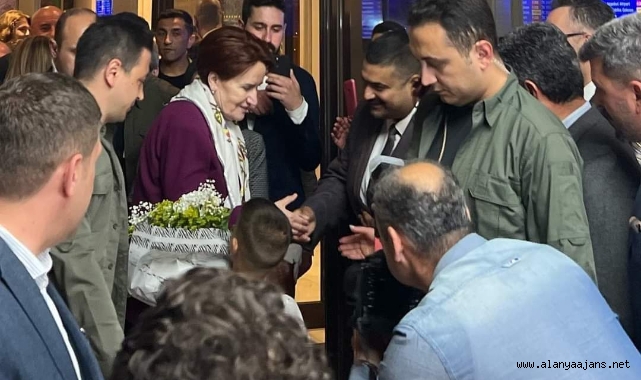 Akşener'i Arıkan karşıladı