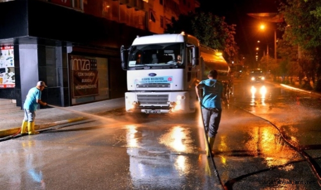 Alanya Belediyesi'nden bayram öncesi hummalı çalışma