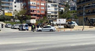 Alanya’da ilginç kaza!