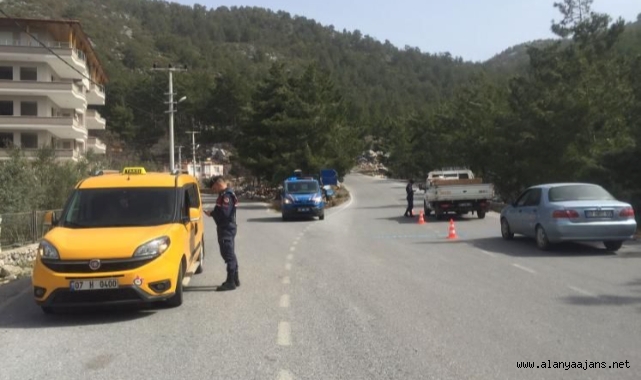 Alanya’da jandarma denetimleri arttırdı