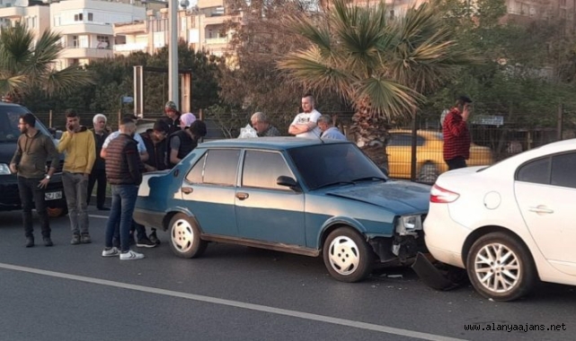 Alanya'da korkutan kaza!