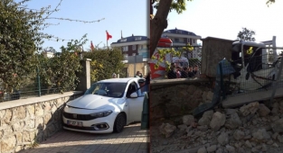 Alanya'da o mahallenin sakinleri kazalara çözüm istiyor