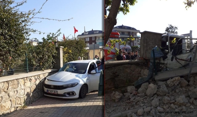 Alanya'da o mahallenin sakinleri kazalara çözüm istiyor