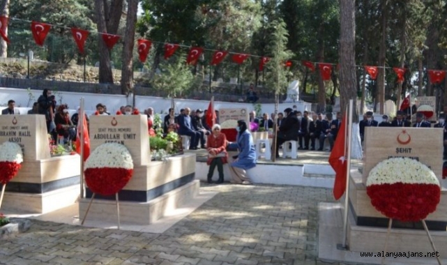 Alanya’da şehitlerimiz için anlamlı program