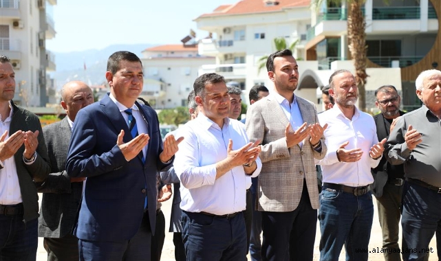 Alanya'da spor kompleksi hızla yükseliyor
