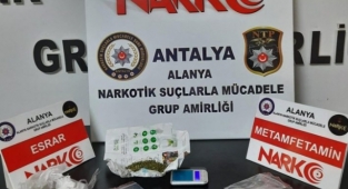 Alanya'da uyuşturucu taciri yakalandı