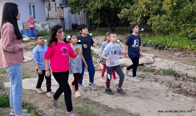 Alanya'da yetim çocuklar unutulmadı