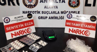 Alanya’da zehir taciri tutuklandı