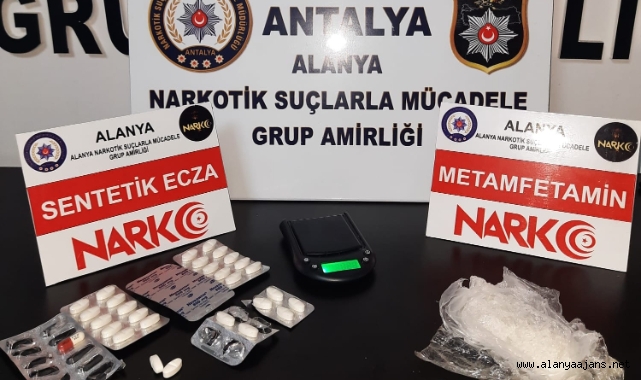 Alanya’da zehir taciri tutuklandı