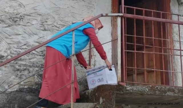 Alanya Müftülüğü’nden ihtiyaç sahiplerine anlamlı destek