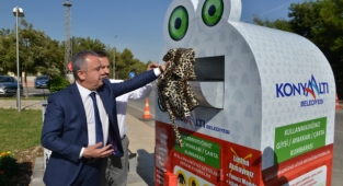 Başkan Böcek'te geri dönüşüme veriyormuş!