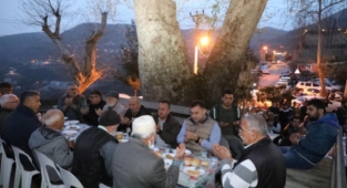 Başkan Yücel, Bektaş'ta vatandaşlarla buluştu