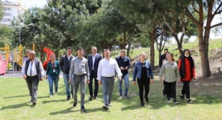 Başkan Yücel yatırımları inceledi