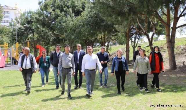 Başkan Yücel yatırımları inceledi