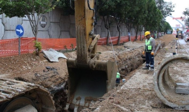 Batı Alanya’da bir gün sular kesik