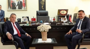 Böcek’ten Başkan Yücel’e ziyaret