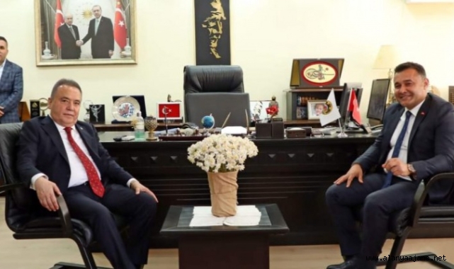 Böcek’ten Başkan Yücel’e ziyaret