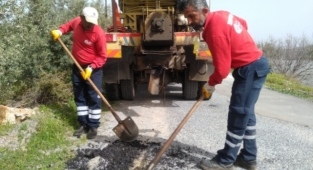BŞB’den Keşefli Mahallesi yoluna bakım