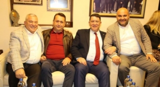 Dere'den Başkan Şahin'e ziyaret