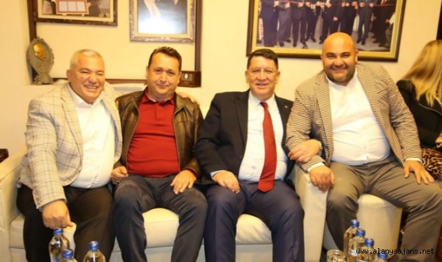Dere'den Başkan Şahin'e ziyaret