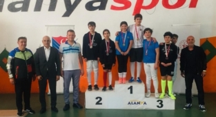 Eskrim İl Şampiyonası’nda Alanya damgası