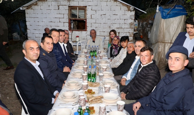 Kaymakam Ürkmezer, Sever ailesinin misafiri oldu