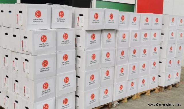 MHP, Alanya'da ihtiyaç sahiplerini unutmadı