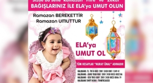 MHP Alanya ve Ülkü Ocakları’ndan Ela Bebek İçin ‘Fitre ve Zekat’ Çağrısı