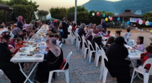 Müftü İlhan, minik öğrencilerle iftarda buluştu