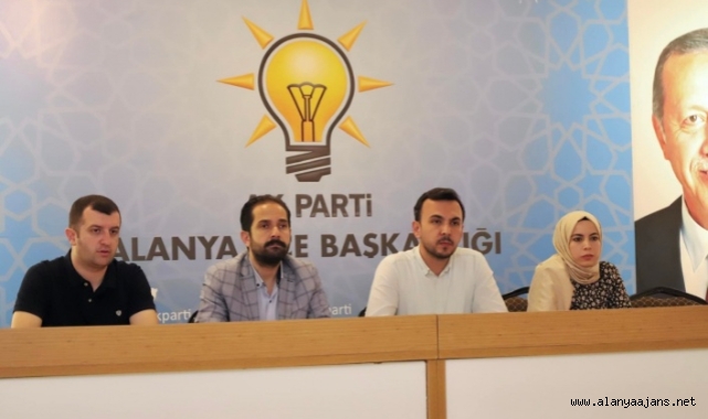 Alanya Ak Parti çalışmaları değerlendirdi