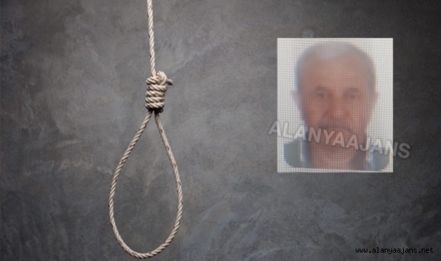 Alanya’da 69 yaşındaki adam canına kıydı