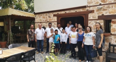 Alanya'da engelli bireylere tarih anlatıldı