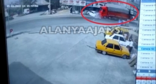 Alanya'da feci kaza: 1 ölü