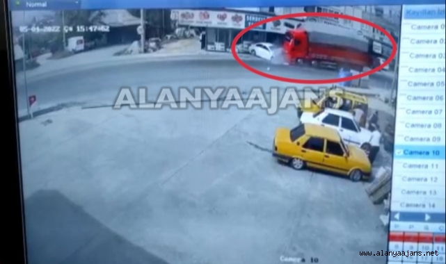 Alanya'da feci kaza: 1 ölü