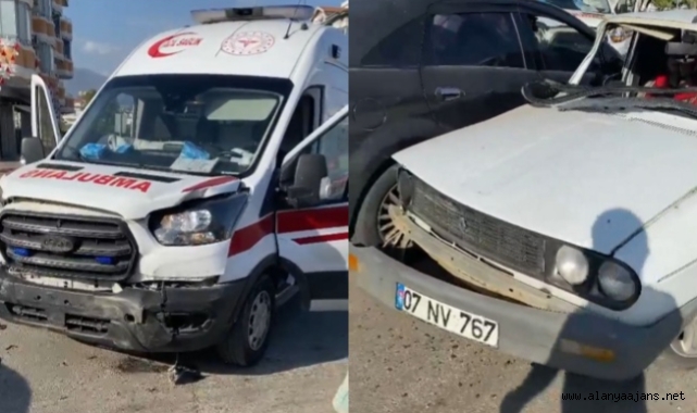 Alanya’da feci kaza: 4 yaralı