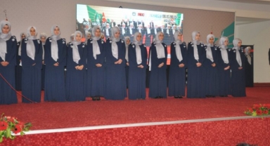 Alanya’da hafız olmaya hak kazanan öğrenciler için icazet programı düzenlendi