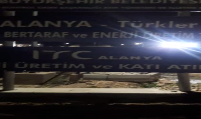 Alanya'da katı atık tesisinde bebek cesedi bulundu