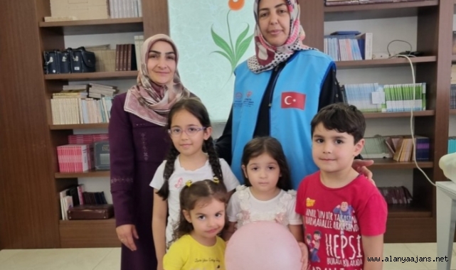 Alanya’da minik öğrencilerden o projeye anlamlı destek