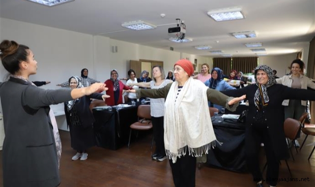 Alanya'da sağlıklı yaşam seminerleri sürüyor