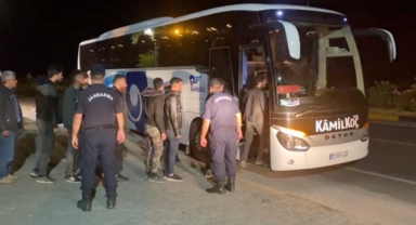 Alanya'da yakalanan 36 düzensiz göçmen sınır dışı edilecek